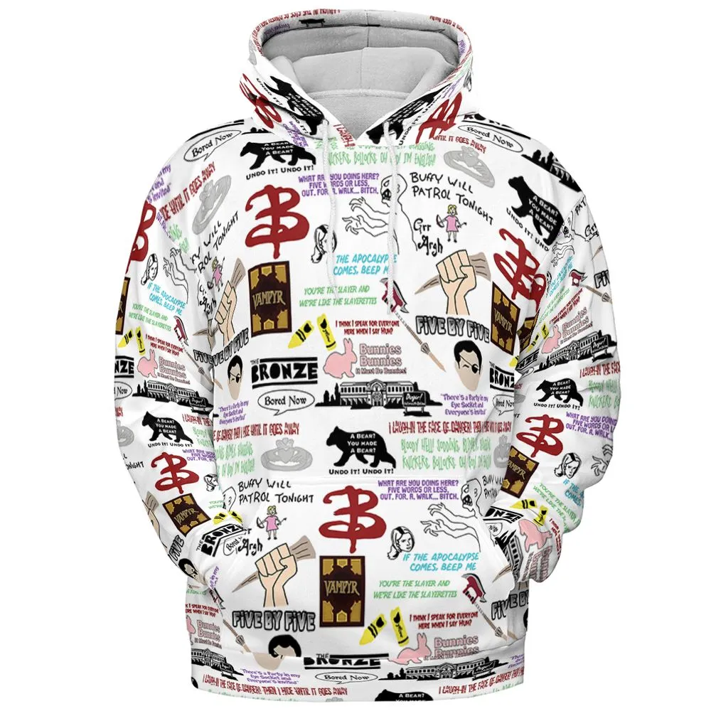 All-over Print Hoodie - AV9SCW9W -  - 2