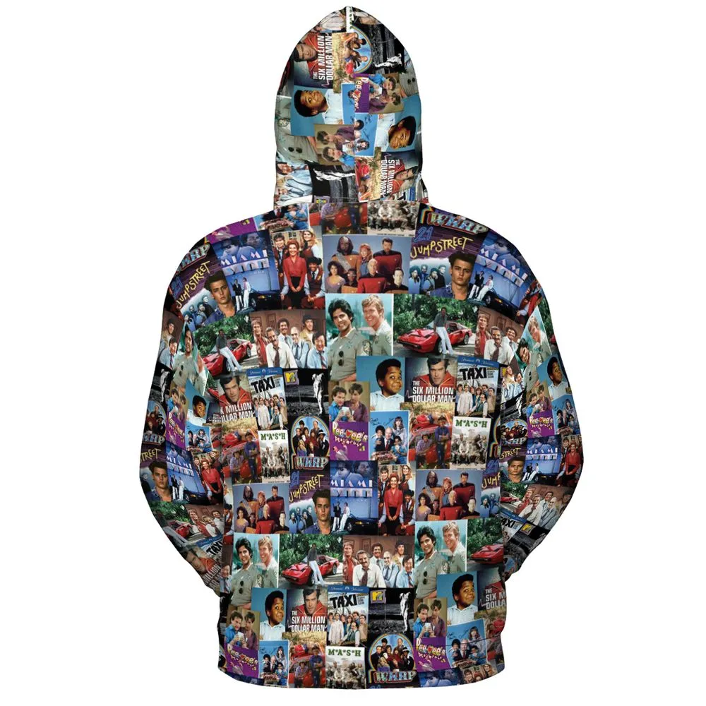 All-over Print Hoodie - D3Q31ALU -  - 4