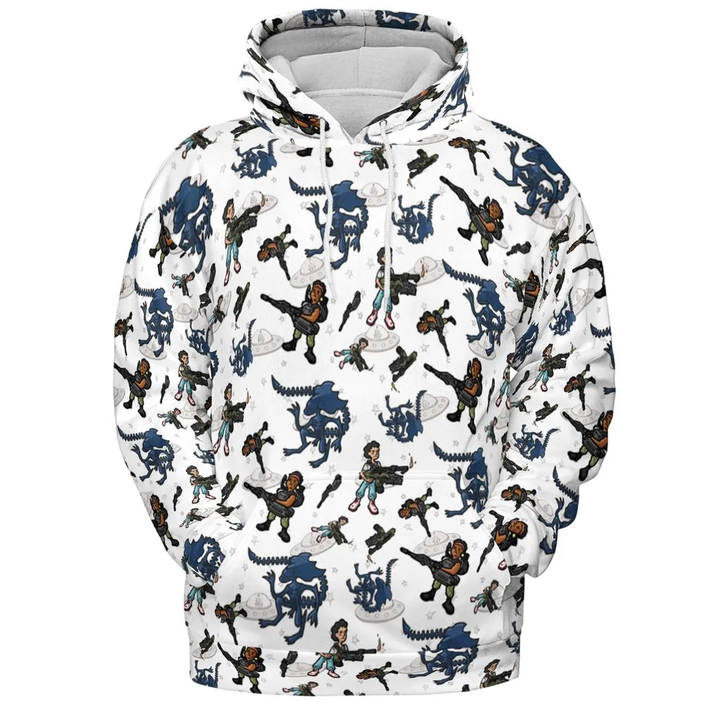 All-over Print Hoodie - P9Q5QFZM -  - 2