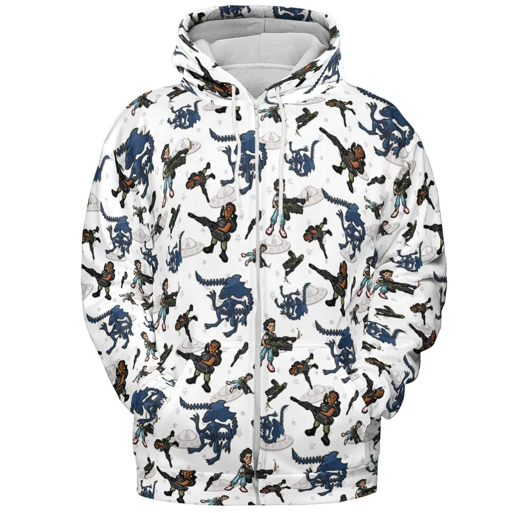 All-over Print Hoodie - P9Q5QFZM -  - 3