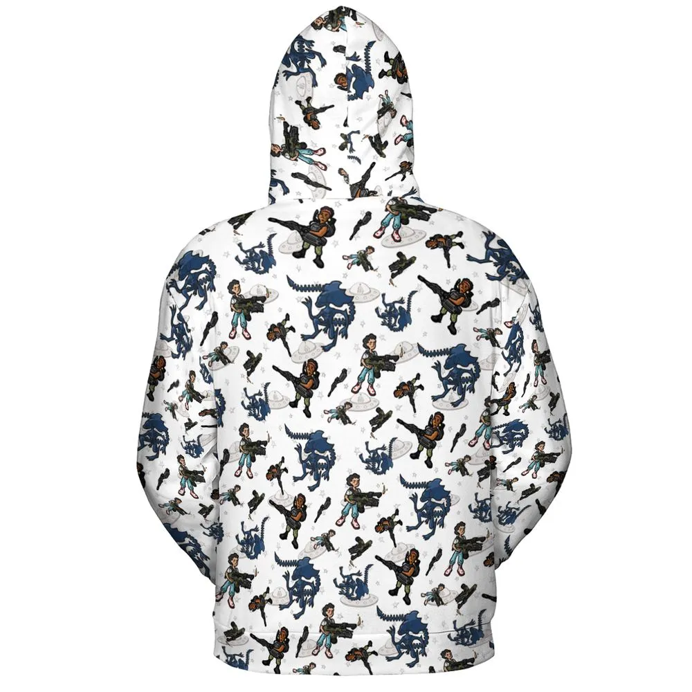 All-over Print Hoodie - P9Q5QFZM -  - 4