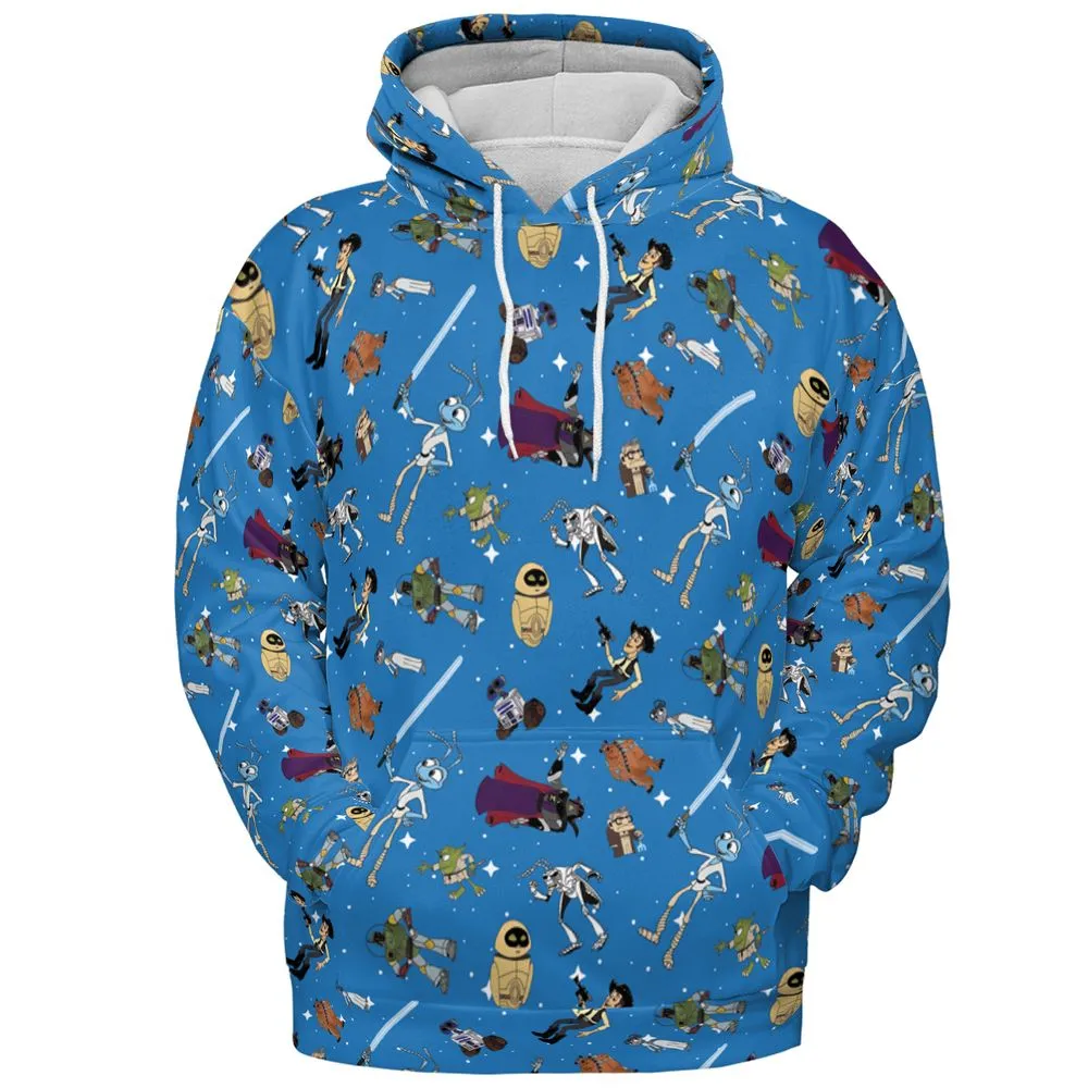 All-over Print Hoodie - NVP3X1KB -  - 2