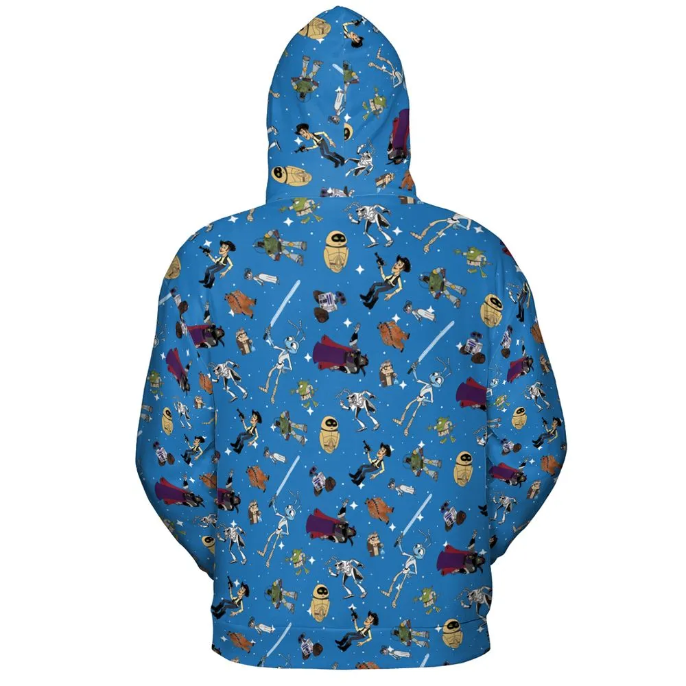 All-over Print Hoodie - NVP3X1KB -  - 4