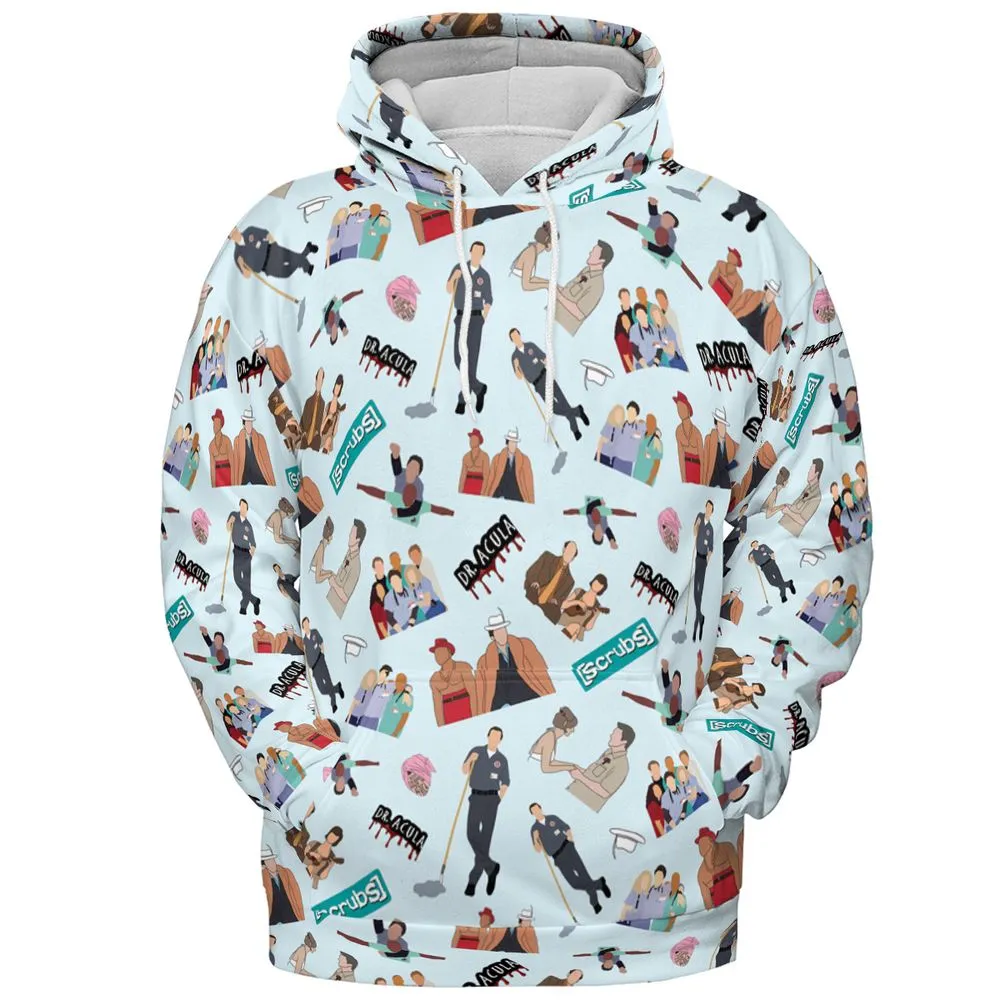 All-over Print Hoodie - RZSKD2HS -  - 2