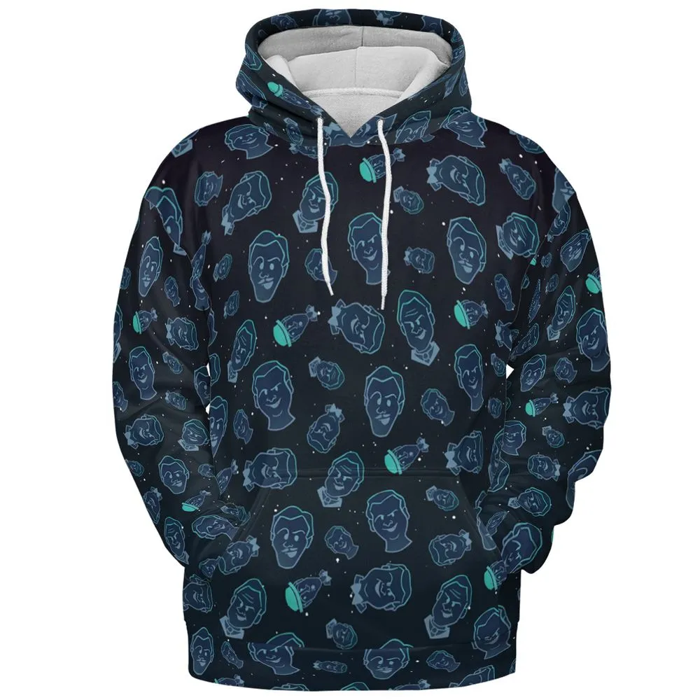 All-over Print Hoodie - QRNL4GHY -  - 2