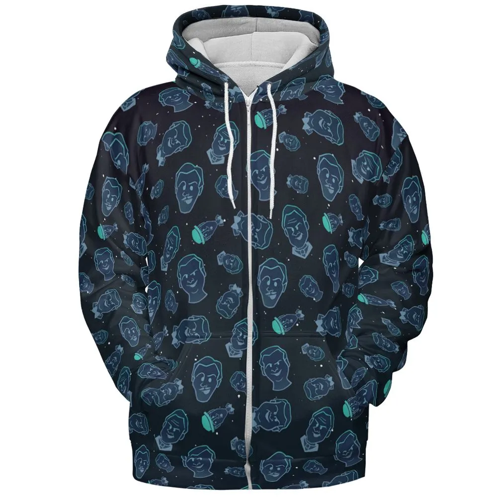 All-over Print Hoodie - QRNL4GHY -  - 3
