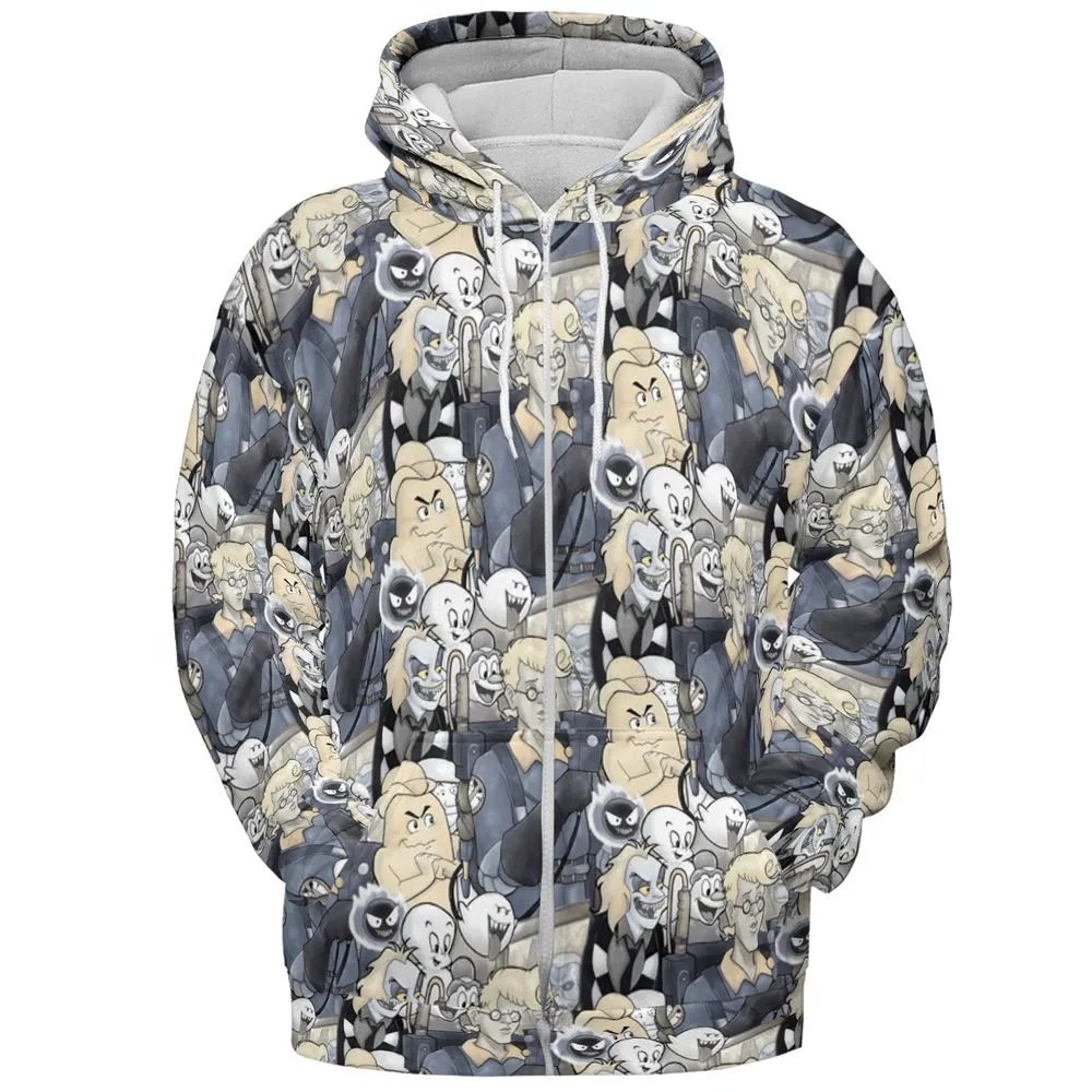 All-over Print Hoodie - PGD62ZFS -  - 3