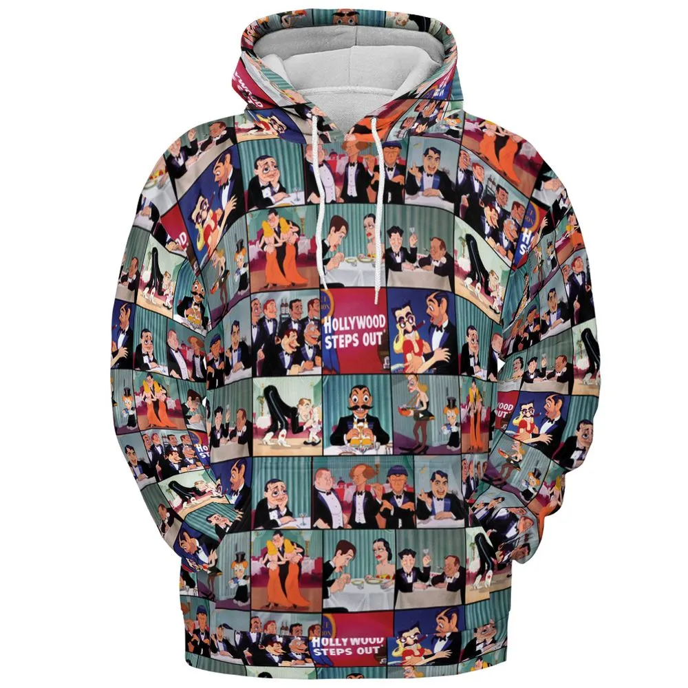 All-over Print Hoodie - QRH2PCR9 -  - 2
