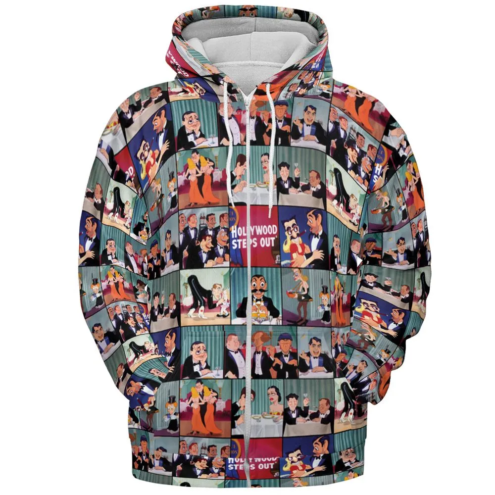 All-over Print Hoodie - QRH2PCR9 -  - 3