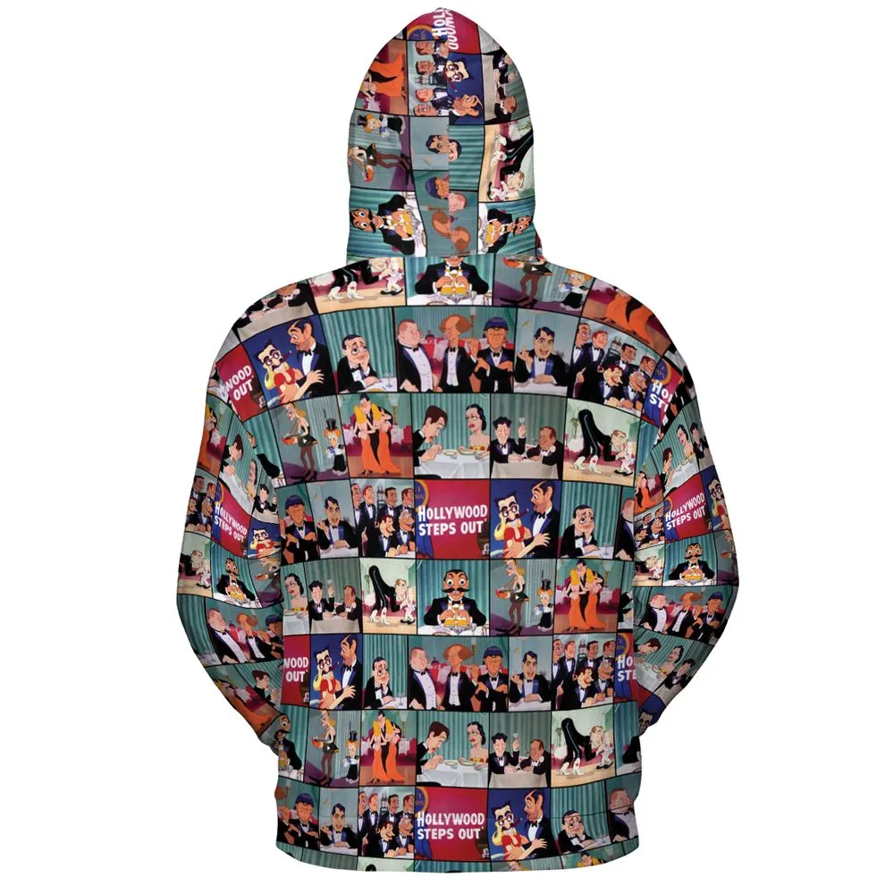 All-over Print Hoodie - QRH2PCR9 -  - 4