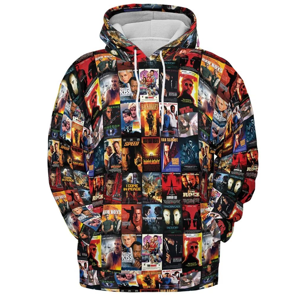 All-over Print Hoodie - ZV5U6H7Q -  - 2