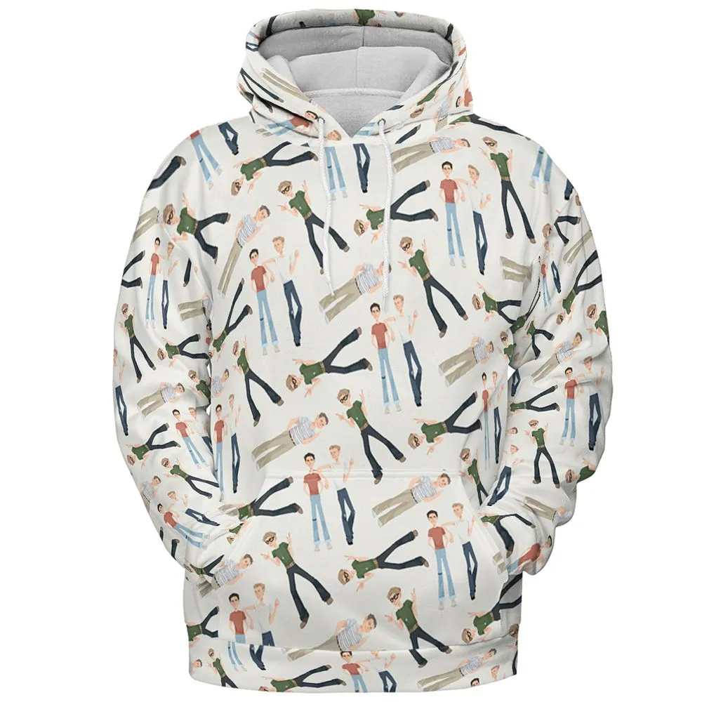 All-over Print Hoodie - HXWPDQCC -  - 2