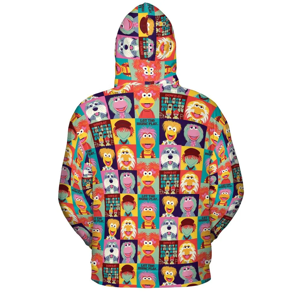 All-over Print Hoodie - 9U3GWUBX -  - 4