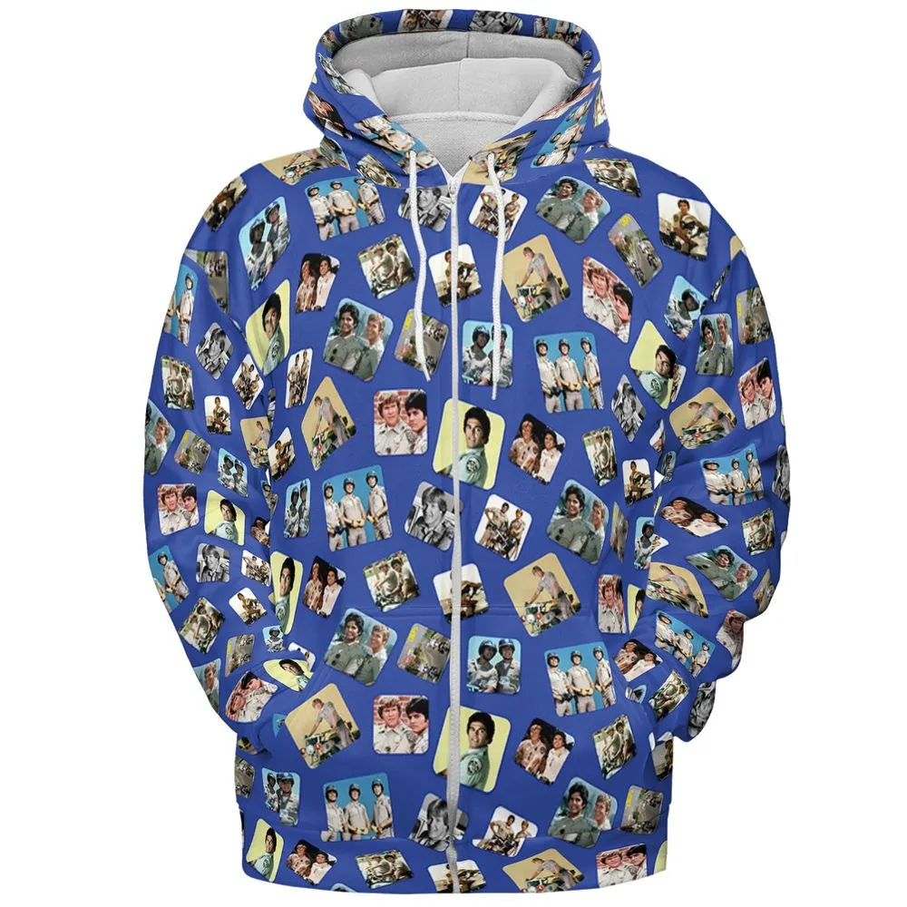 All-over Print Hoodie - TCZRJQPB -  - 3