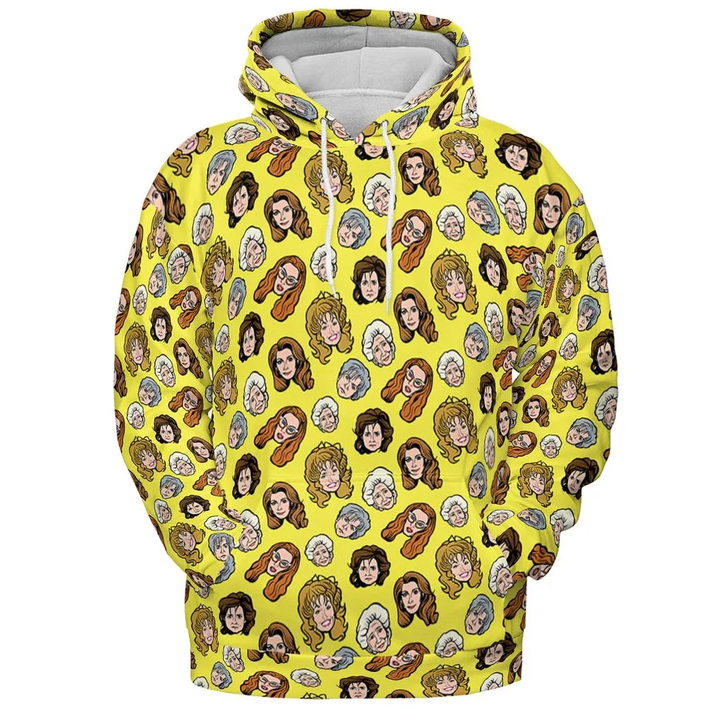 All-over Print Hoodie - YX9YJ9GE -  - 2