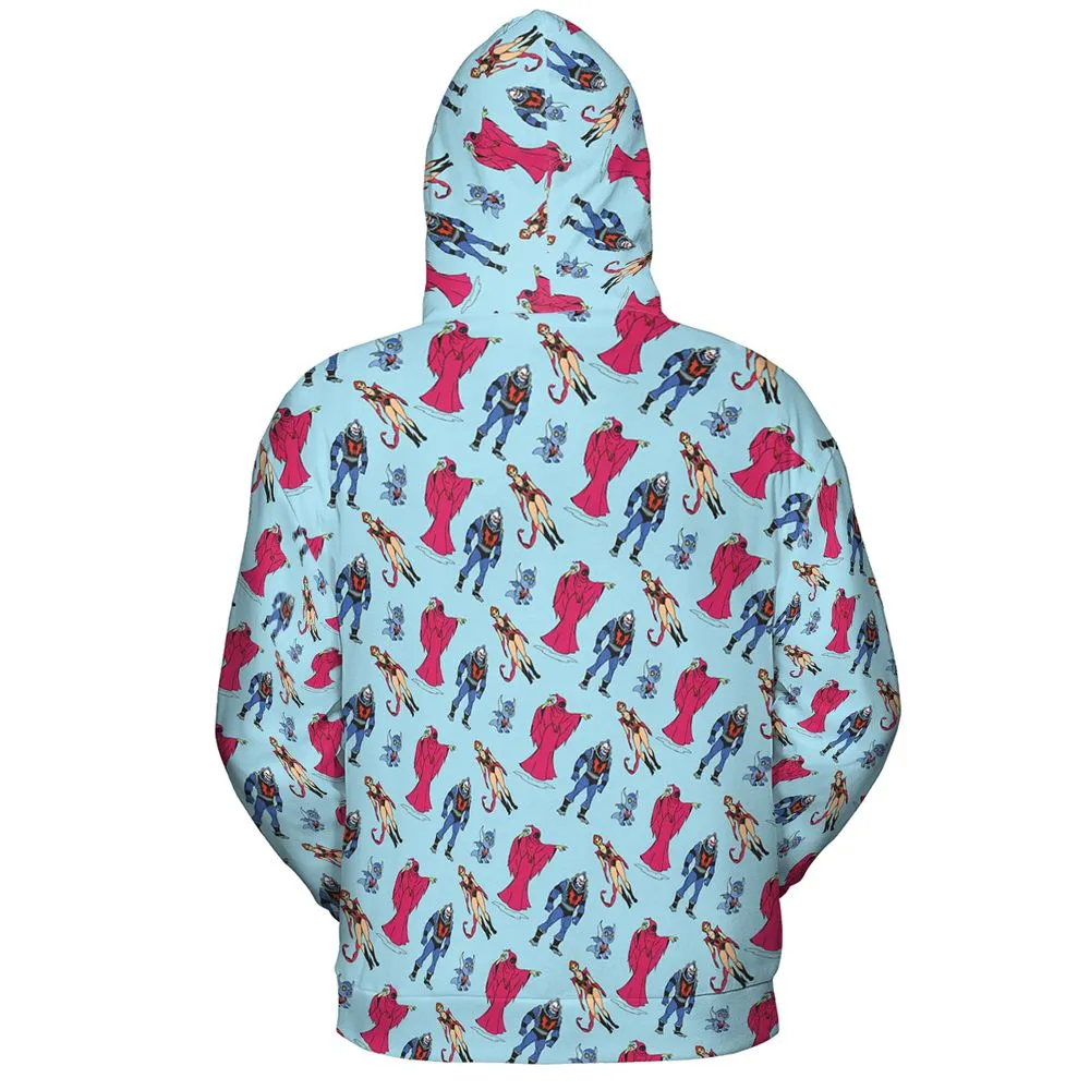 All-over Print Hoodie - VVK9MUNZ -  - 4
