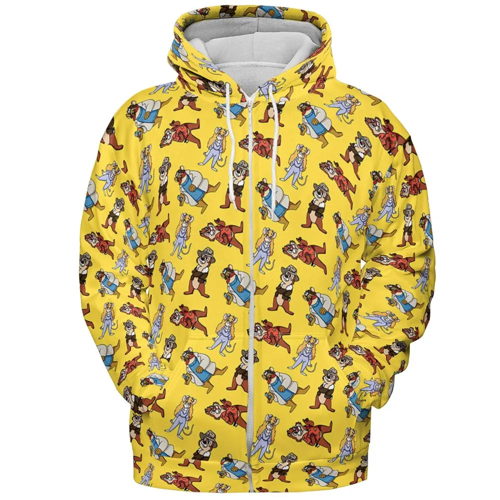 All-over Print Hoodie - QZXHCCRX -  - 3