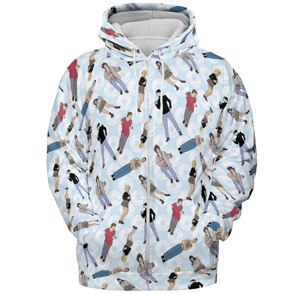 All-over Print Hoodie - RE3D6JWA -  - 3