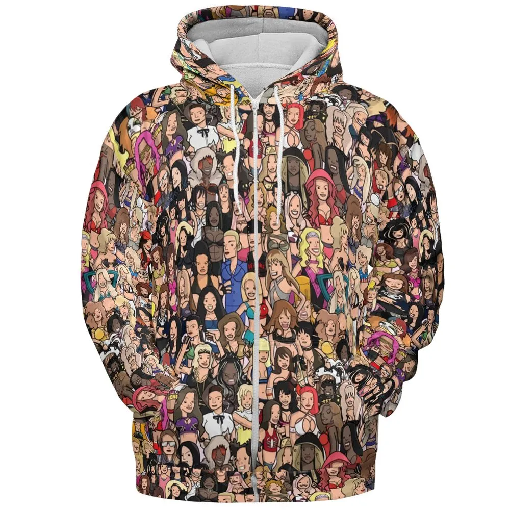 All-over Print Hoodie - N2964NA3 -  - 3