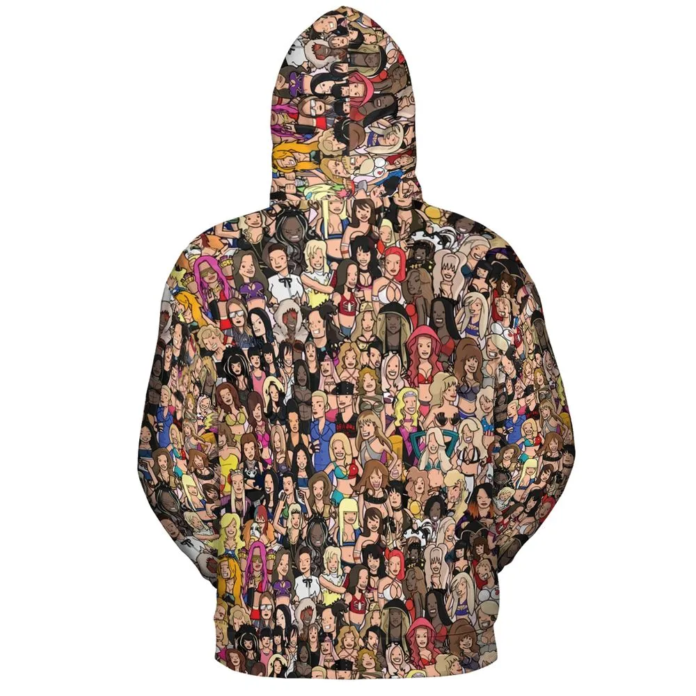 All-over Print Hoodie - N2964NA3 -  - 4