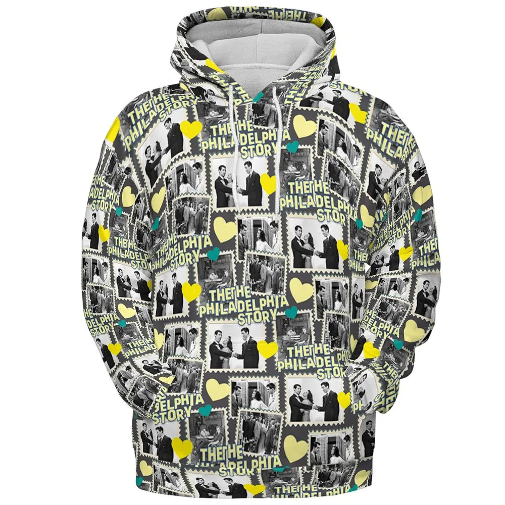 All-over Print Hoodie - V35HPN48 -  - 2