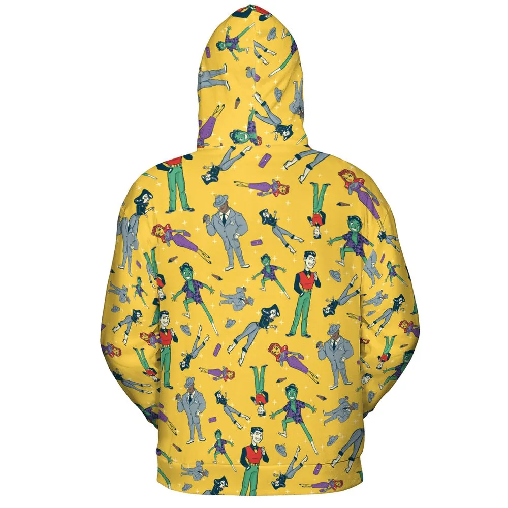All-over Print Hoodie - QPFMN73G -  - 4