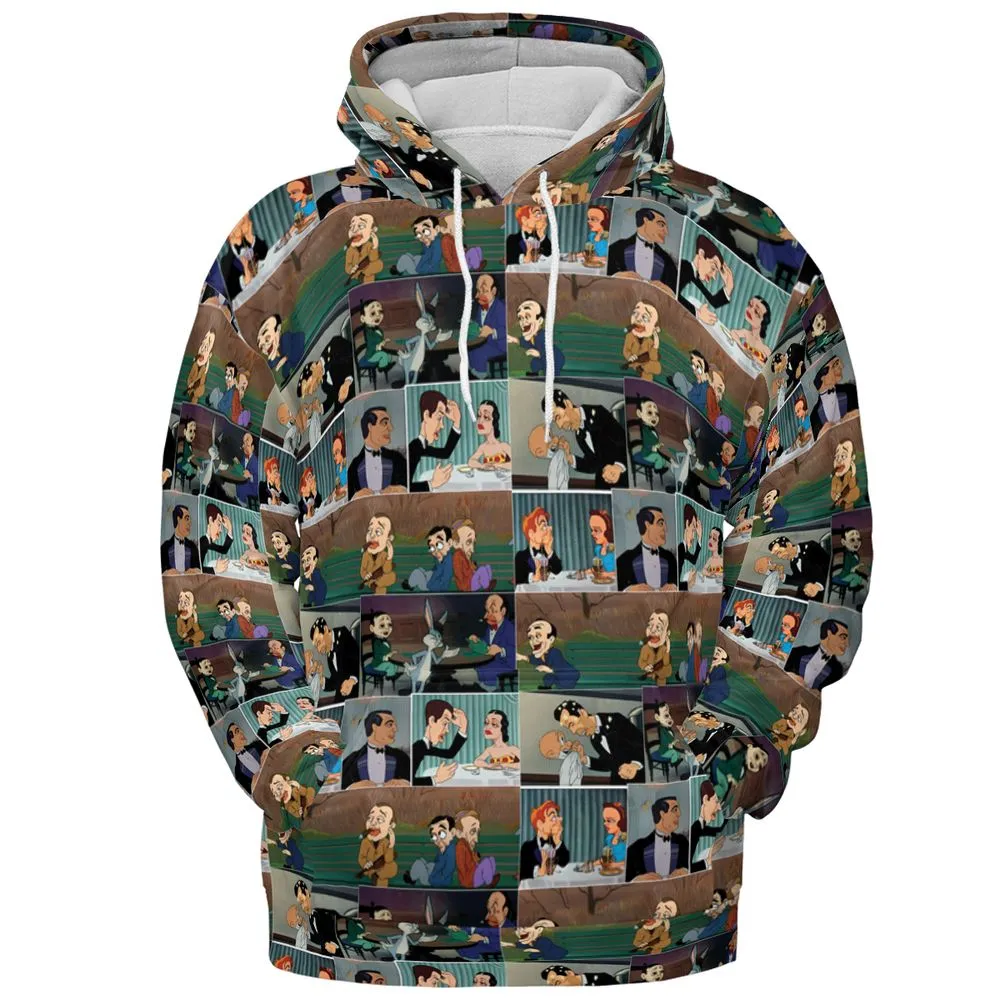 All-over Print Hoodie - JT6W46PW -  - 2