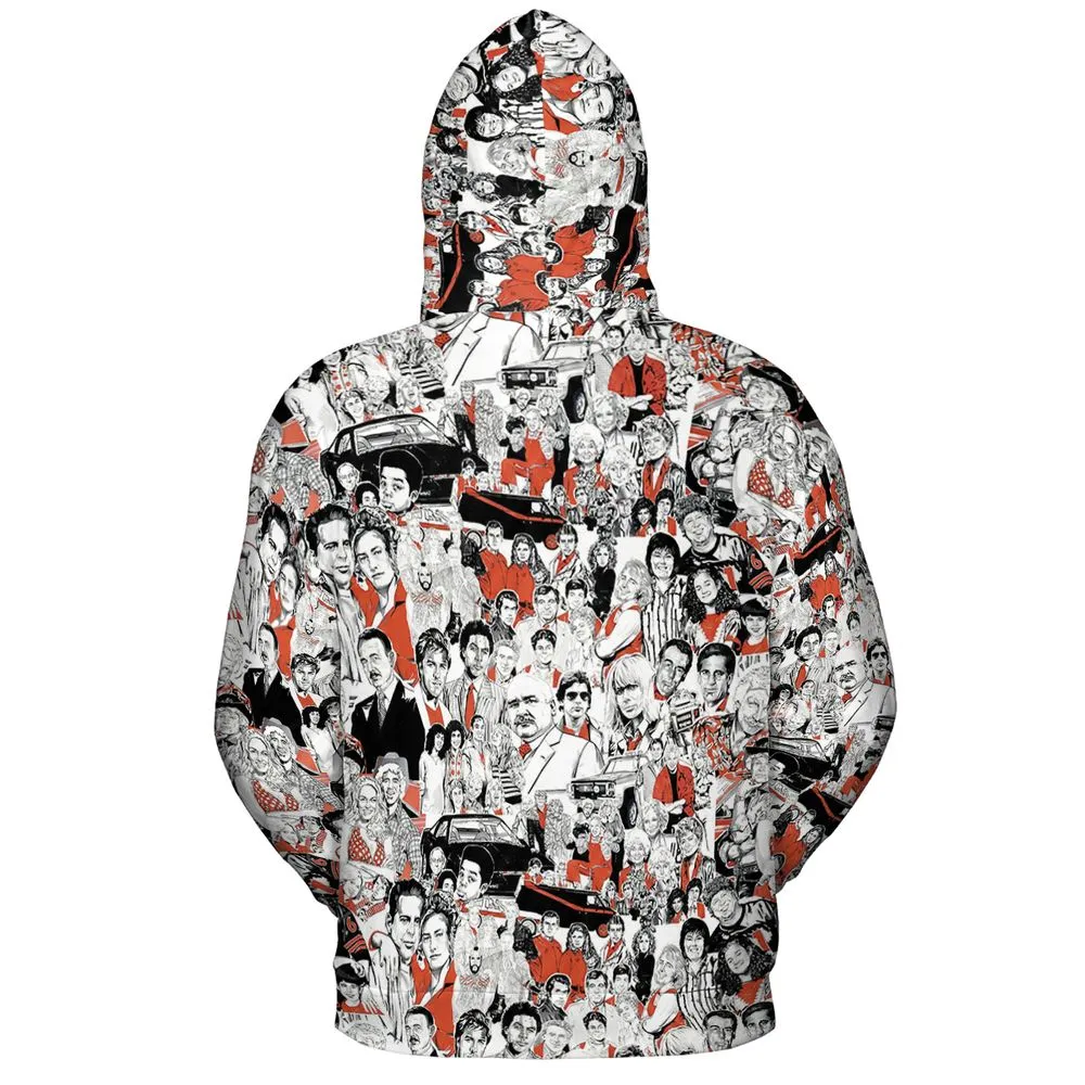 All-over Print Hoodie - 64RHRLQ4 -  - 4