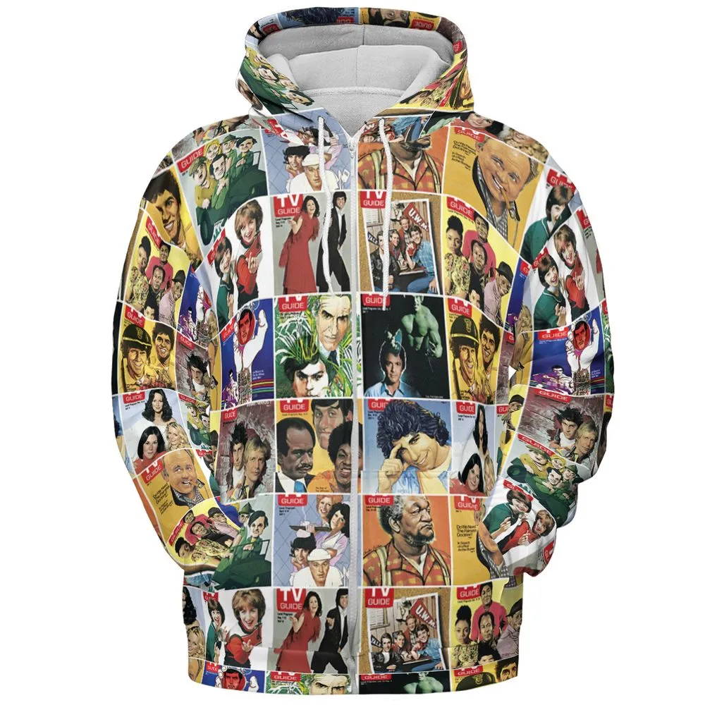 All-over Print Hoodie - 7WH7Q2Z6 -  - 3