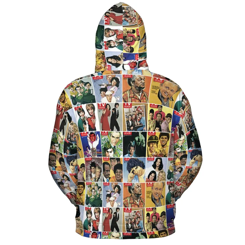 All-over Print Hoodie - 7WH7Q2Z6 -  - 4