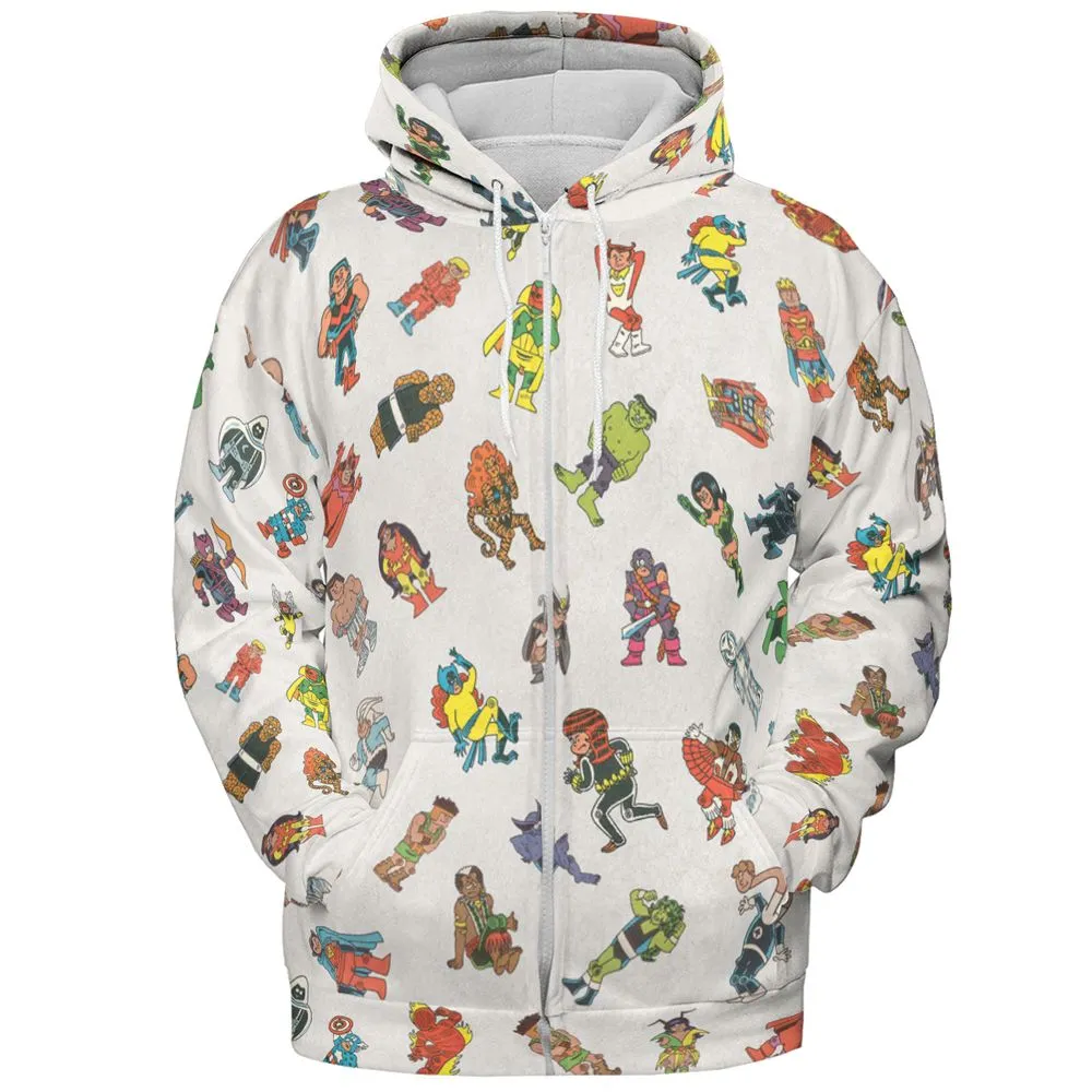 All-over Print Hoodie - YLGV8DLH -  - 3