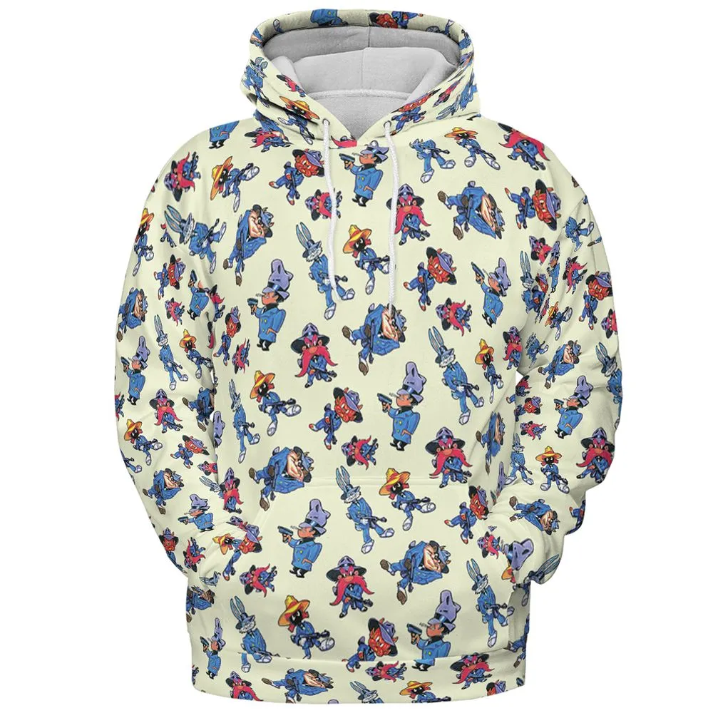 All-over Print Hoodie - 86C6VCZF -  - 2