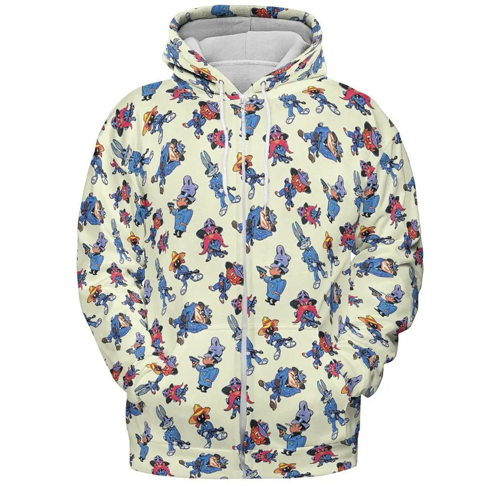 All-over Print Hoodie - 86C6VCZF -  - 3