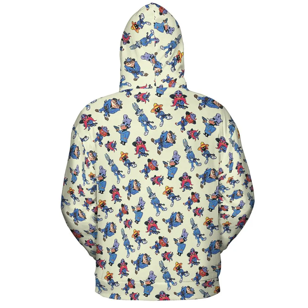 All-over Print Hoodie - 86C6VCZF -  - 4