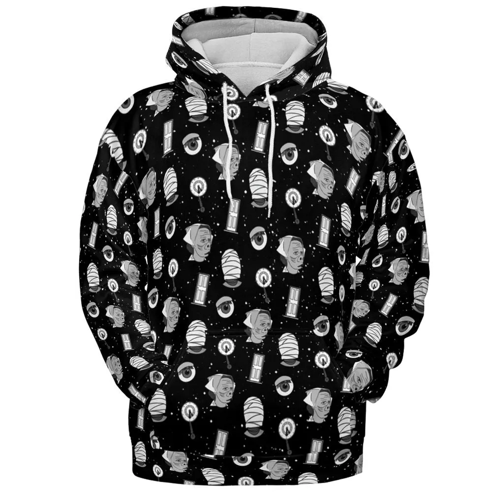 All-over Print Hoodie - 8MFFE7BX -  - 2