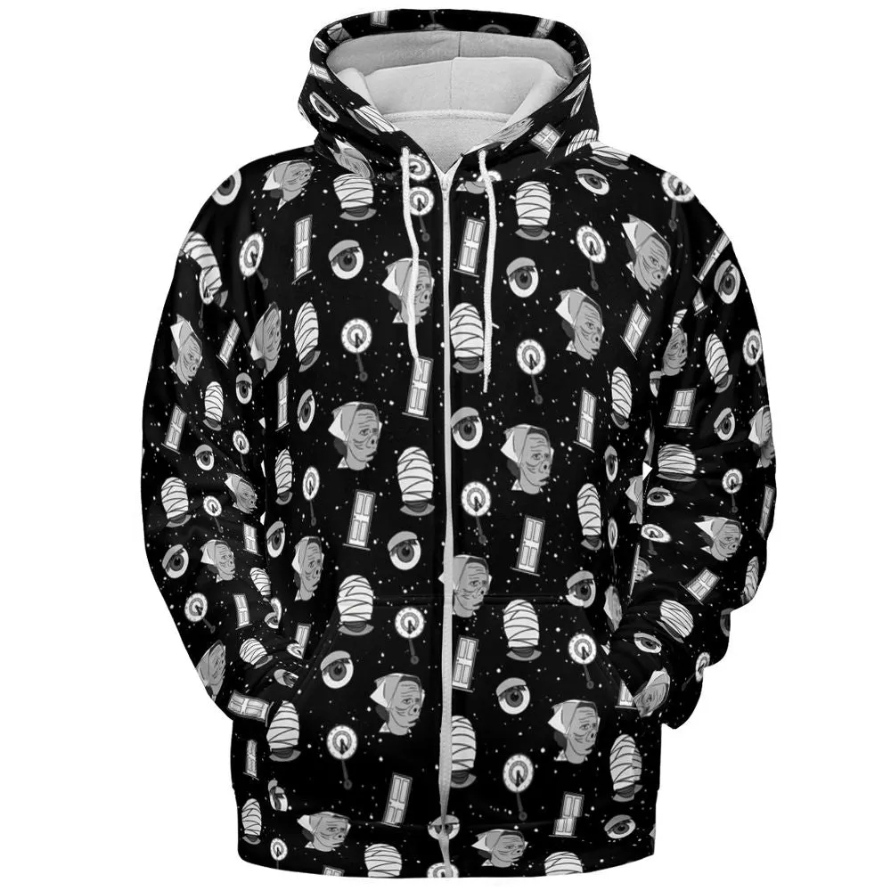 All-over Print Hoodie - 8MFFE7BX -  - 3