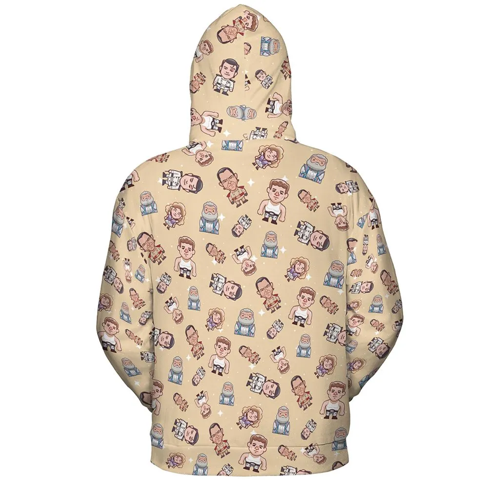 All-over Print Hoodie - BGE59HF5 -  - 4