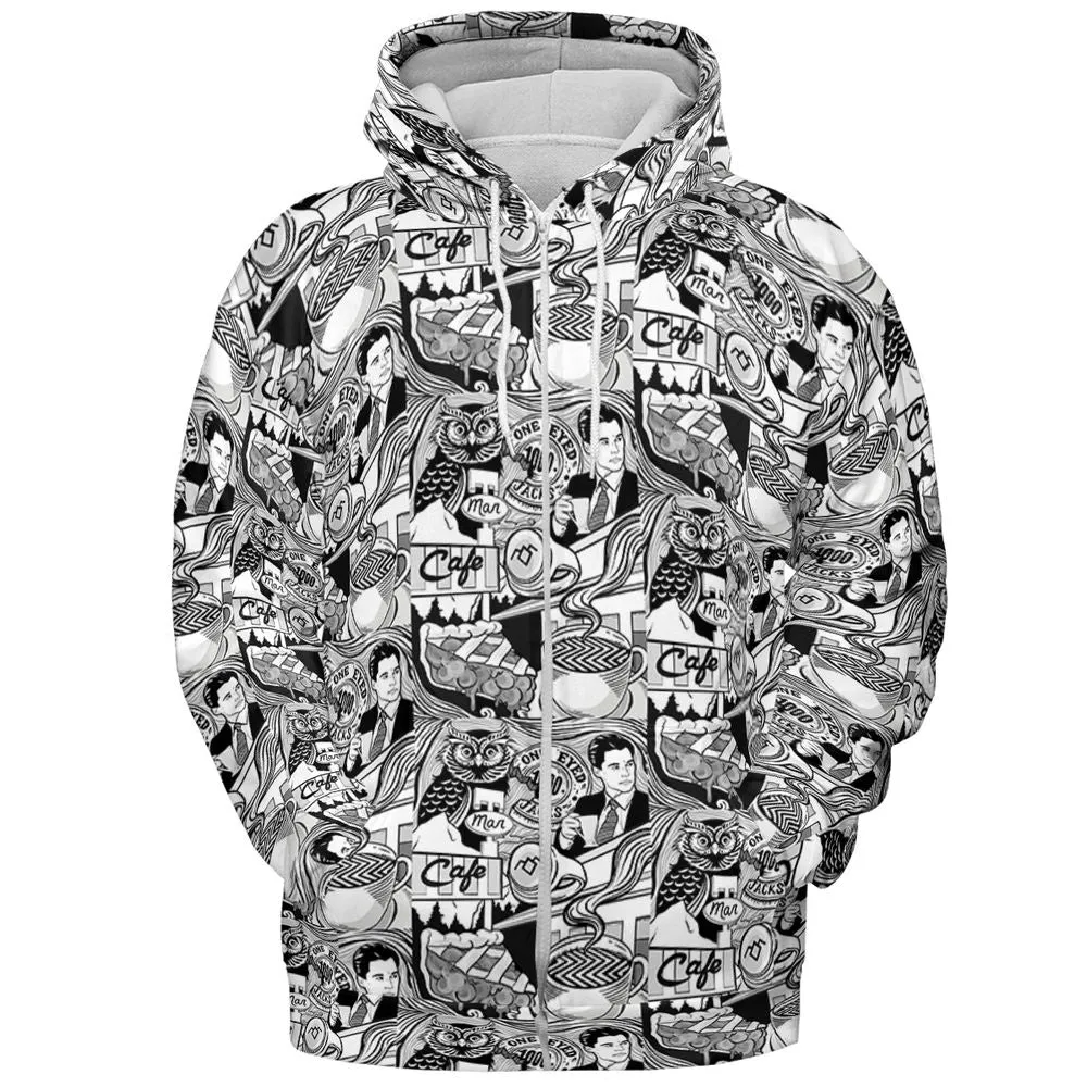 All-over Print Hoodie - PQM7EXAG -  - 3