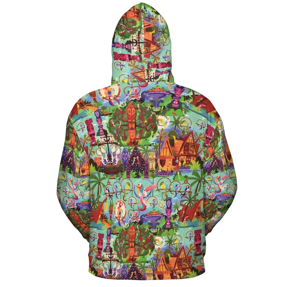 All-over Print Hoodie - QUSX67X8 -  - 4
