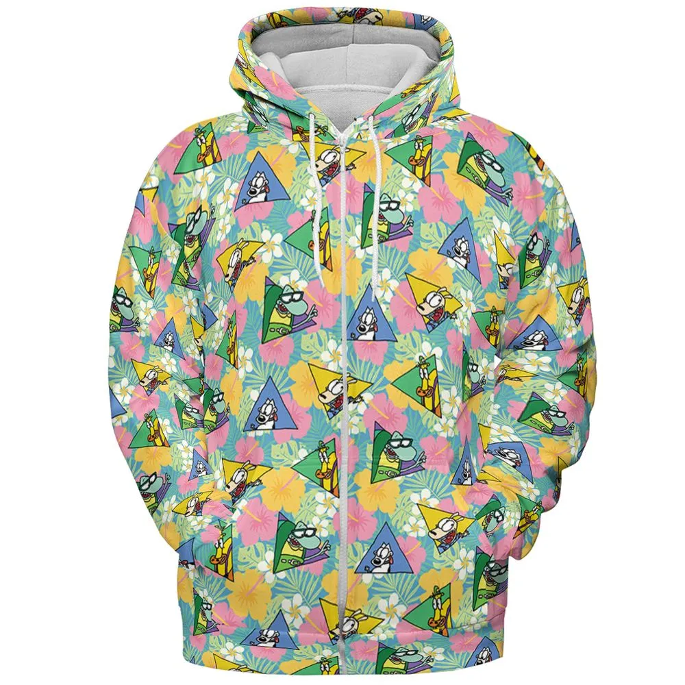 All-over Print Hoodie - ZBJJBSYX -  - 3
