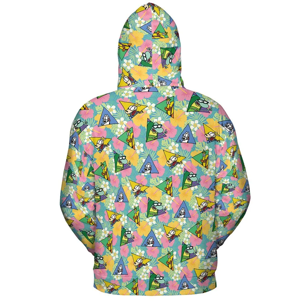 All-over Print Hoodie - ZBJJBSYX -  - 4