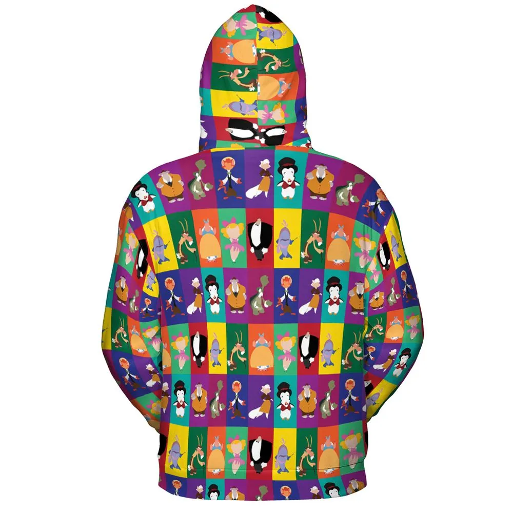 All-over Print Hoodie - V7DTK5E3 -  - 4