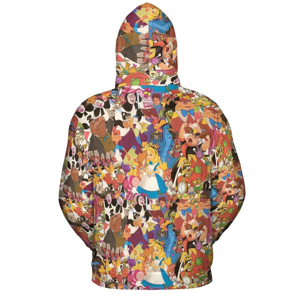 All-over Print Hoodie - FS97F3VP -  - 4