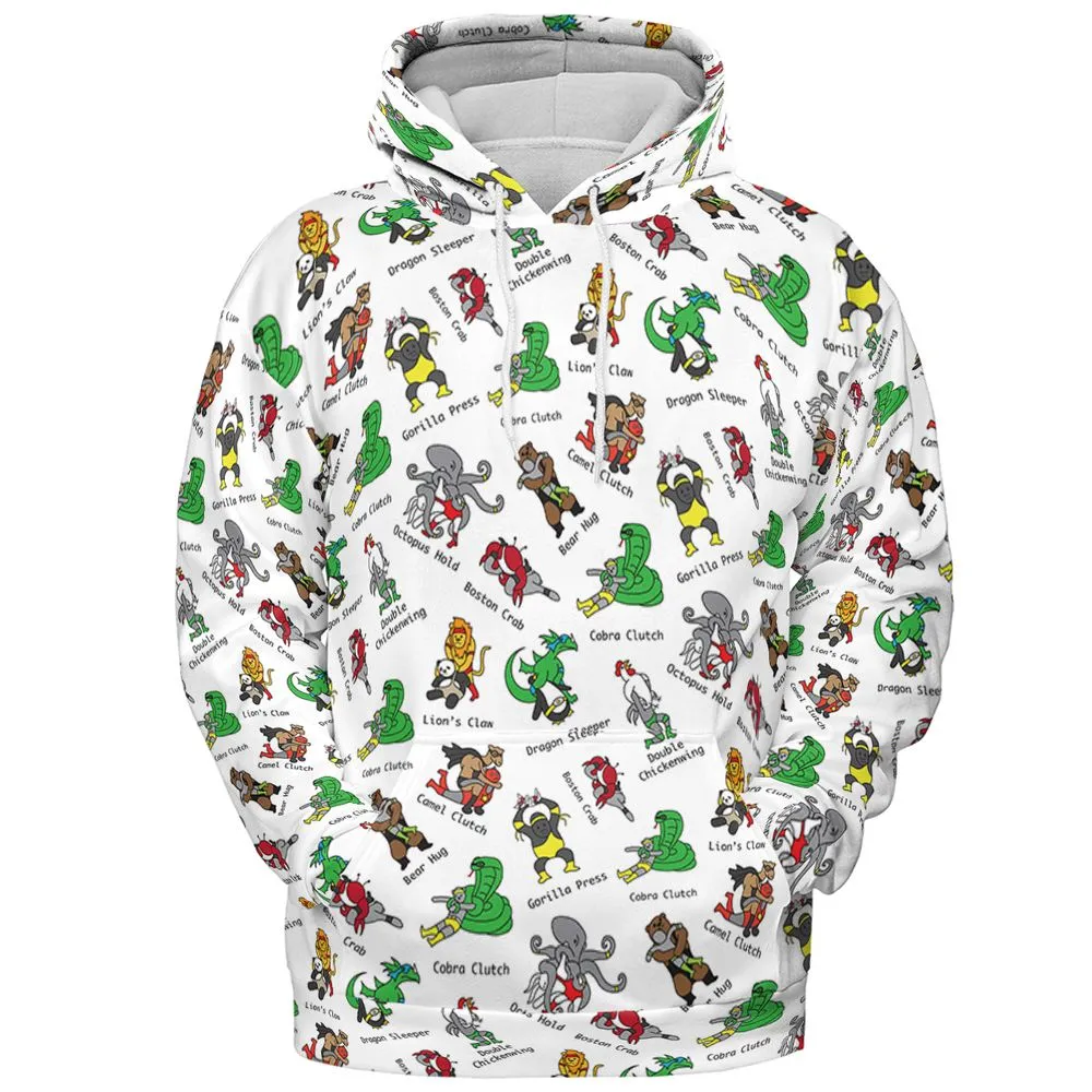 All-over Print Hoodie - NFUMU8AE -  - 2