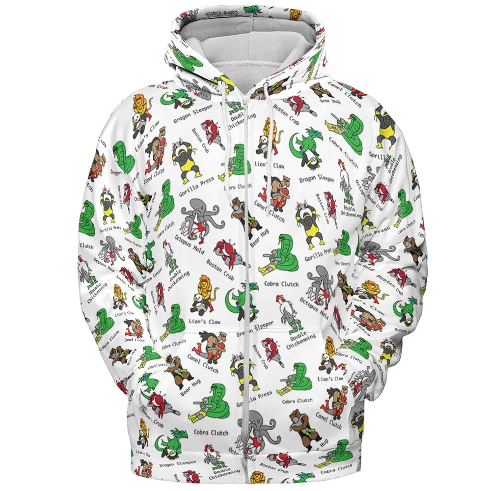 All-over Print Hoodie - NFUMU8AE -  - 3
