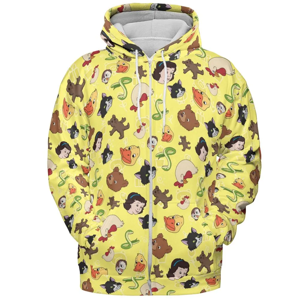 All-over Print Hoodie - NBAHERAF -  - 3