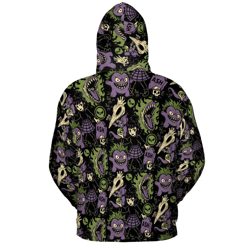 All-over Print Hoodie - DS51NLKC -  - 4