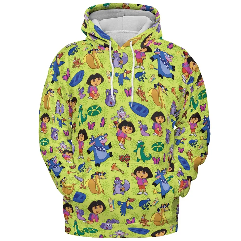 All-over Print Hoodie - MEDB8FVJ -  - 2