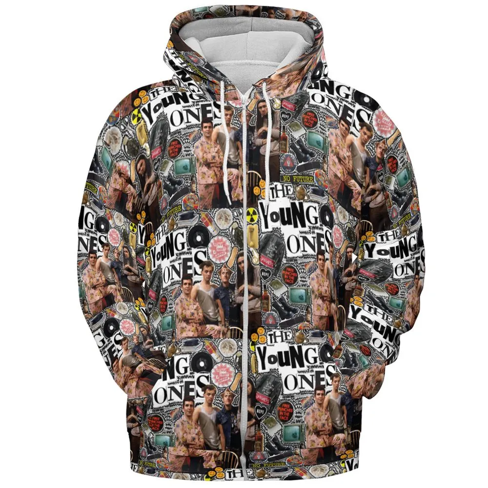 All-over Print Hoodie - 5C4K6F4A -  - 3