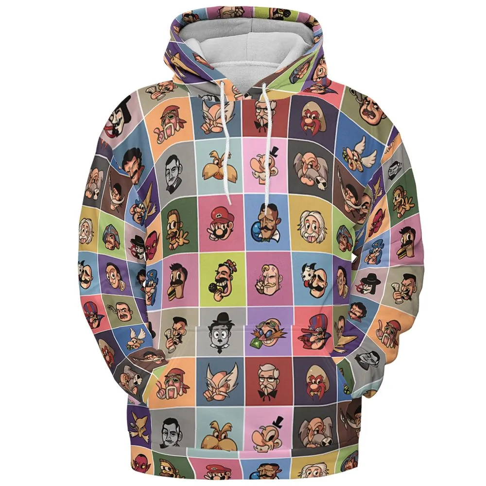 All-over Print Hoodie - F8U4WXL5 -  - 2